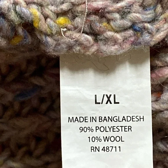 Falls Creek lavender knit cardigan - Picture 11 of 12